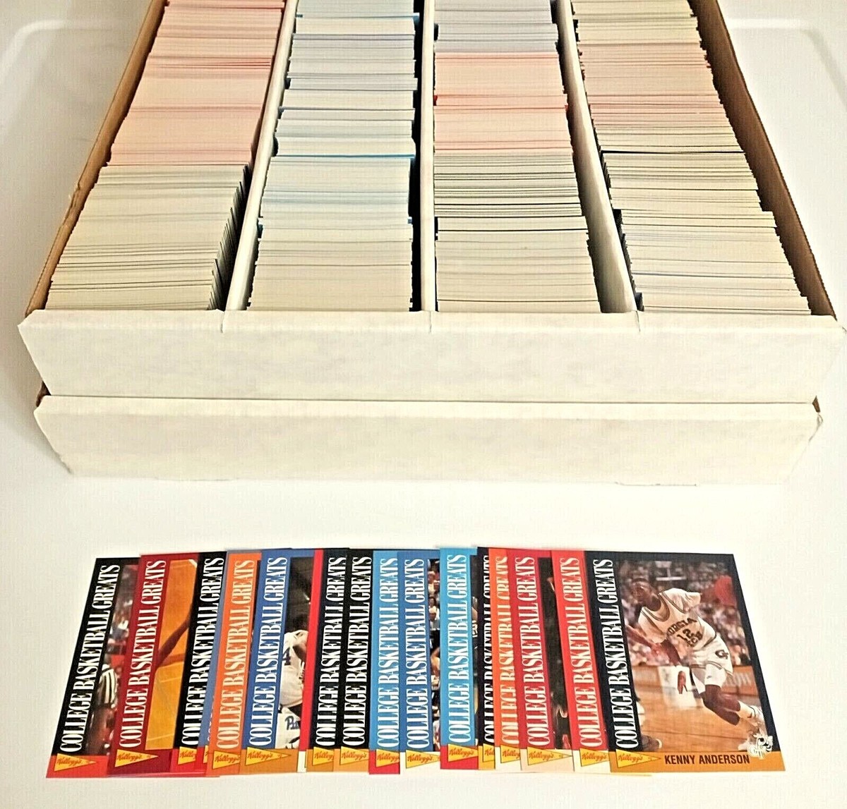 1992 Kellogg's College Basketball Greats Complete Your Set U-Pick(#'s 1-18) Mint