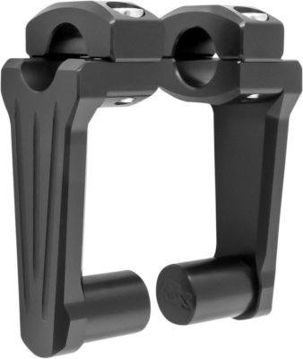 Rox Speed FX - 4'' Pivoting Bar Risers for 1'' Handlebar (Black) 4R-P4RX01