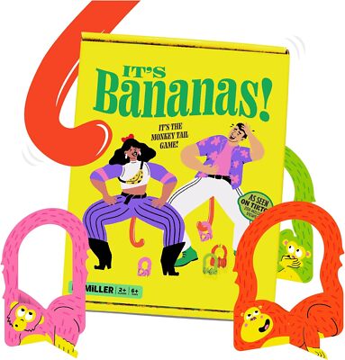 It's Bananas! Affenschwanz Brettspiel lustig Spaß Party Familie Kinder Erwachsene Outdoor