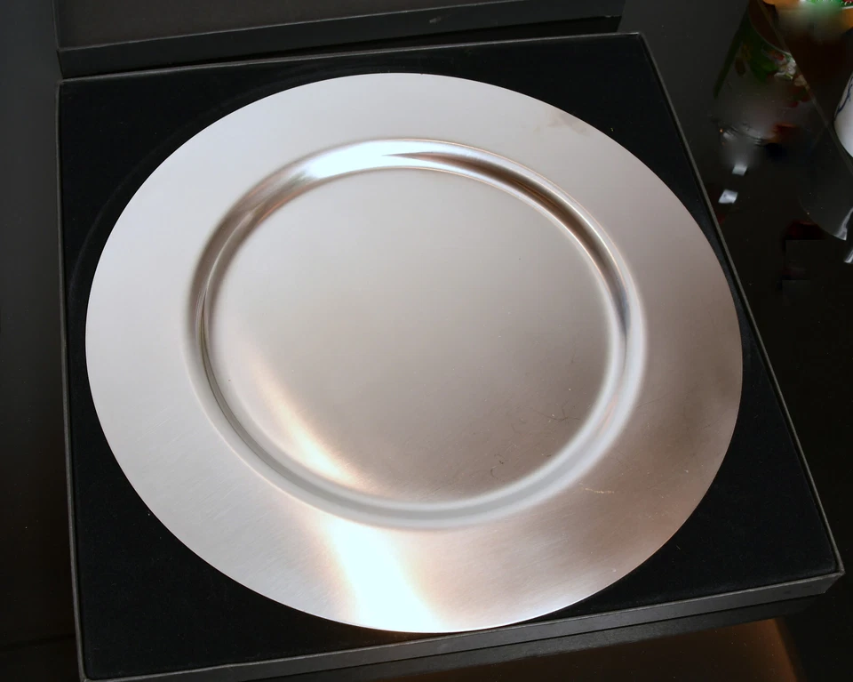 Platzteller Modell 1119 Carl Pott Pott Solingen Cromnickelstahl 18/8