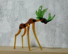 1980 Vintage figure ELK. Glass decor of the USSR