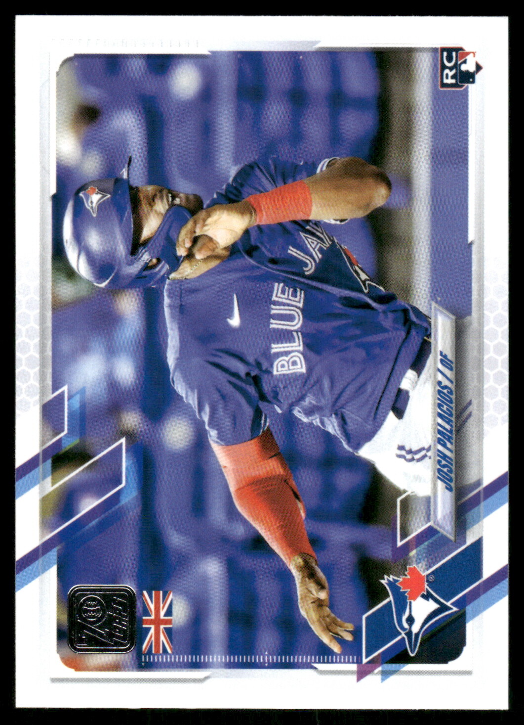 2021 Topps UK Edition #175 Josh Palacios Rookie Card RC