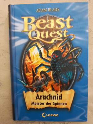Adam Blade: Beast Quest 11 - Arachnid, Meister der Spinnen (9783785567135)