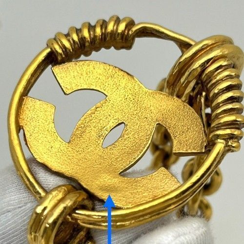 CHANEL Coco Mark Cross Necklace A03054 94P Metal Gold CHANEL Coco Mark Cross Necklace A03054 94P Metal Gold