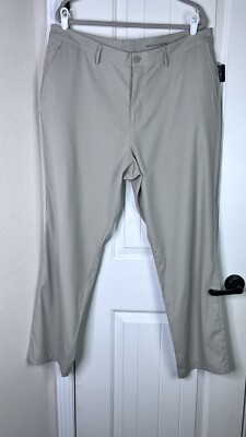 Magaschino Mens Performance Chino Pants Sz 38 X 31 Beige Golf NWT Trousers