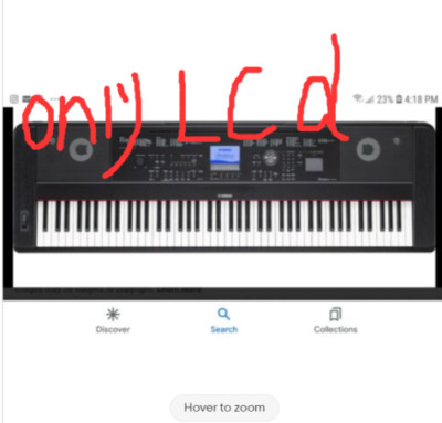 Original only LCD Fit For Yamaha DGX-660 88key Digital Piano