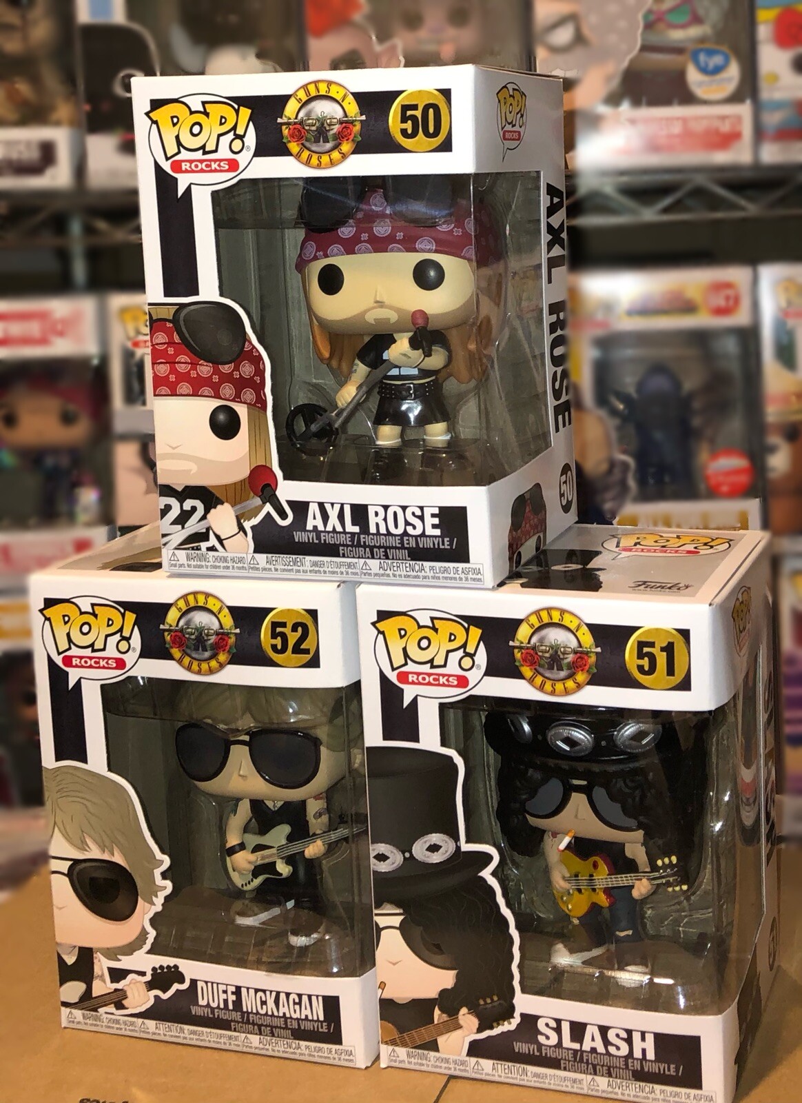 axl rose funko pop