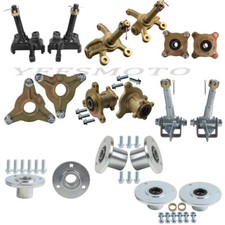 3/4 Stud Front Rear Wheel Hubs Steering Spindle Knuckle for ATV UTV Quad Go Kart