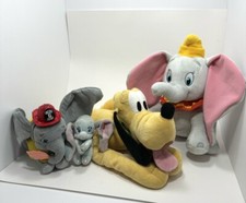 Disney Mickey Mouse Plush Bean Bags Lot of 4