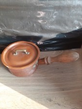 vintage  casserole cuivre Villedieu Delalande