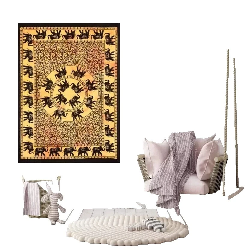 Гобелены Handmade Mandala для цветов и сада