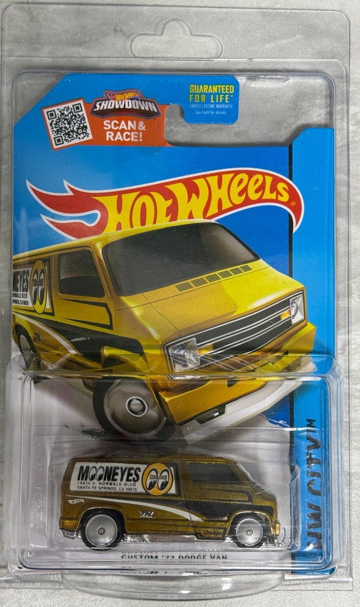 ホットウィール　カスタム　77 ダッジ　バン　ムーンアイズ　STH 2015 2015 Hot Wheels Super Treasure Hunt , Custom '77 Dodge Van