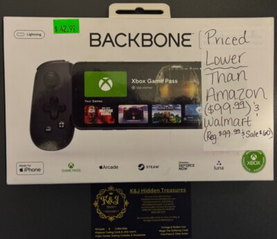 Backbone One BB-02-B-XW Lightning Mobile Gaming Controller iPhone - Black
