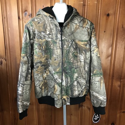 heavy camo coat