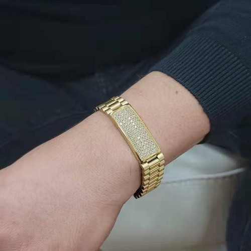 Edelstahl Uhrenarmband anlaufenfrei/Jesusarmband/Rollenarmband/Ankh - Bild 4 von 12