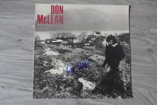 Don McLean Autogramm signed LP-Cover "Don McLean" Vinyl