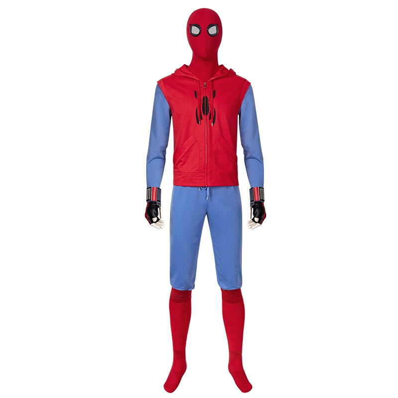 SAOLA Lotto Costume Costume Costume Spiderman The Homecoming Maschera Cappuccio Maschera Cosplay