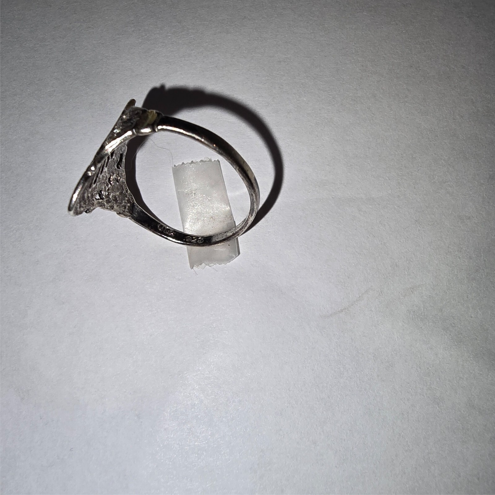 Solid 925 Sterling Size 7 Ring - image 11