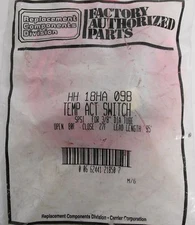 Factory Authorized Parts HH18HA098 Temp Act Switch
