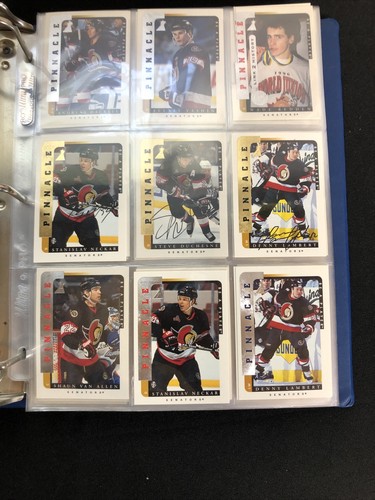 NHL Hockey Collector's Album Filled w/ Cards from '96, '97 Some Signed - Picture 7 of 9