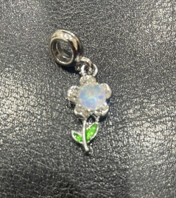 Muttertag Kristall Blume passt bekannten Armbändern Charm Kostenloser Versand