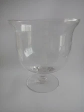 Princess House Hand Blown Crystal HERITAGE Pedestal Fruit Bowl Layer Dessert 