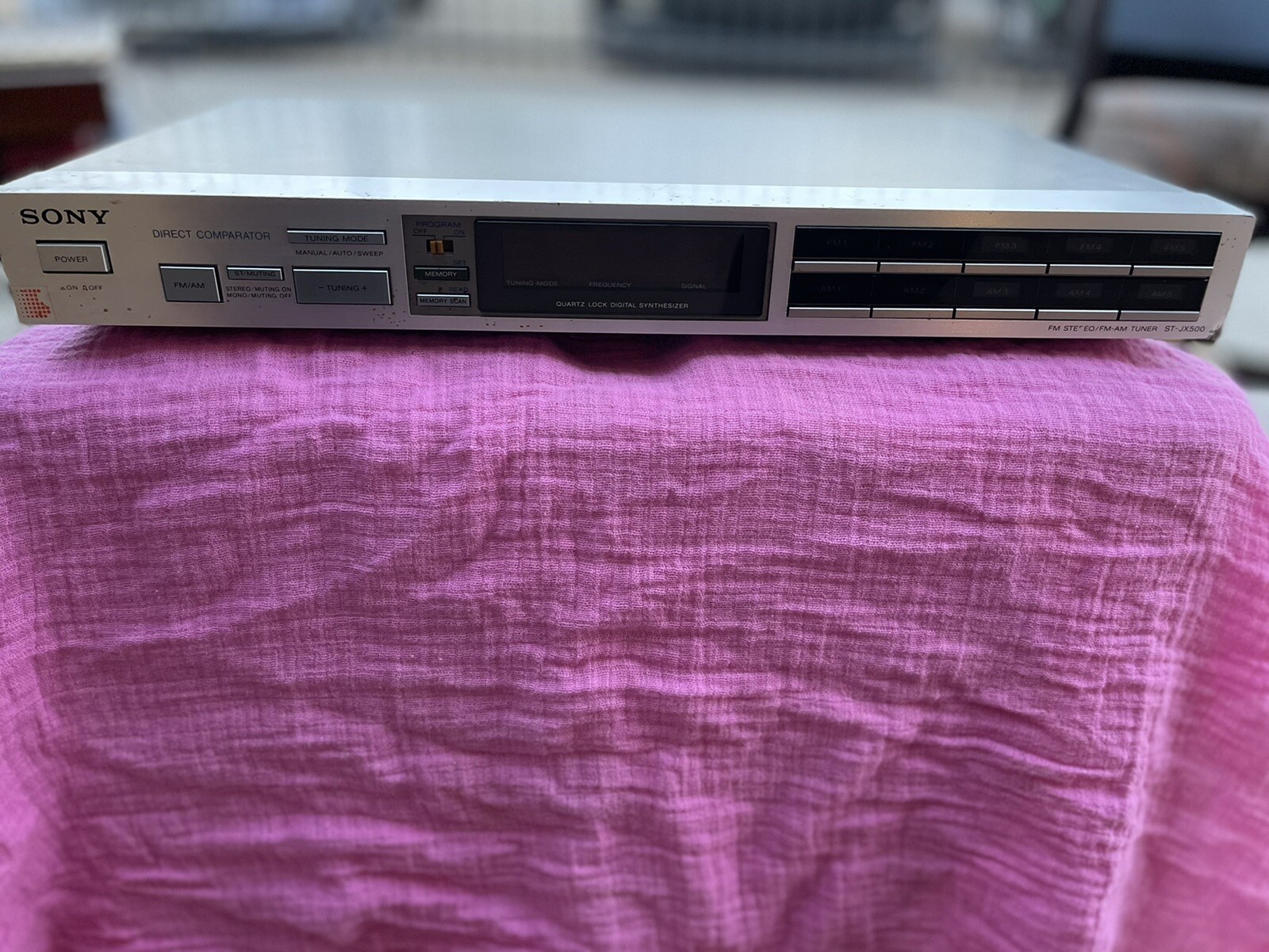 Sony st-jx500 vintage audio equipment - eBay listing photo 3