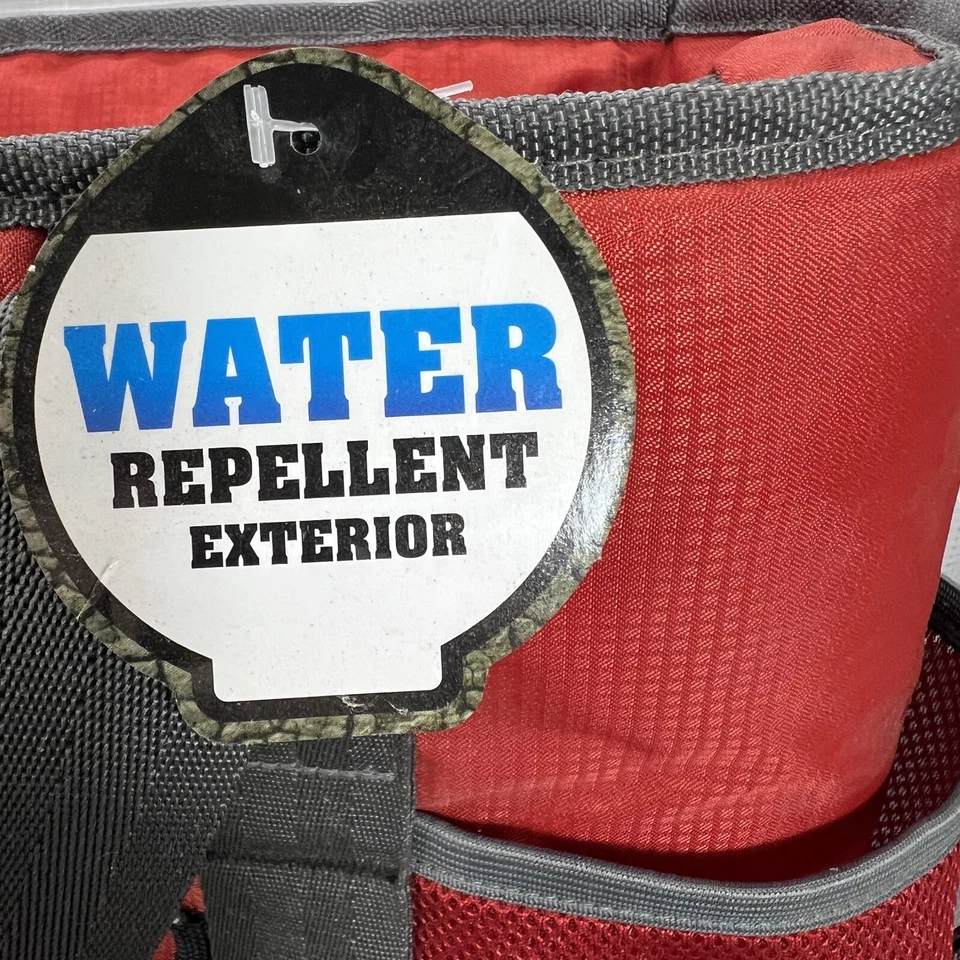 Bolsa deportiva aislada Arctic Zone 30 latas + hielo con microban rojo Foto 3 de 4