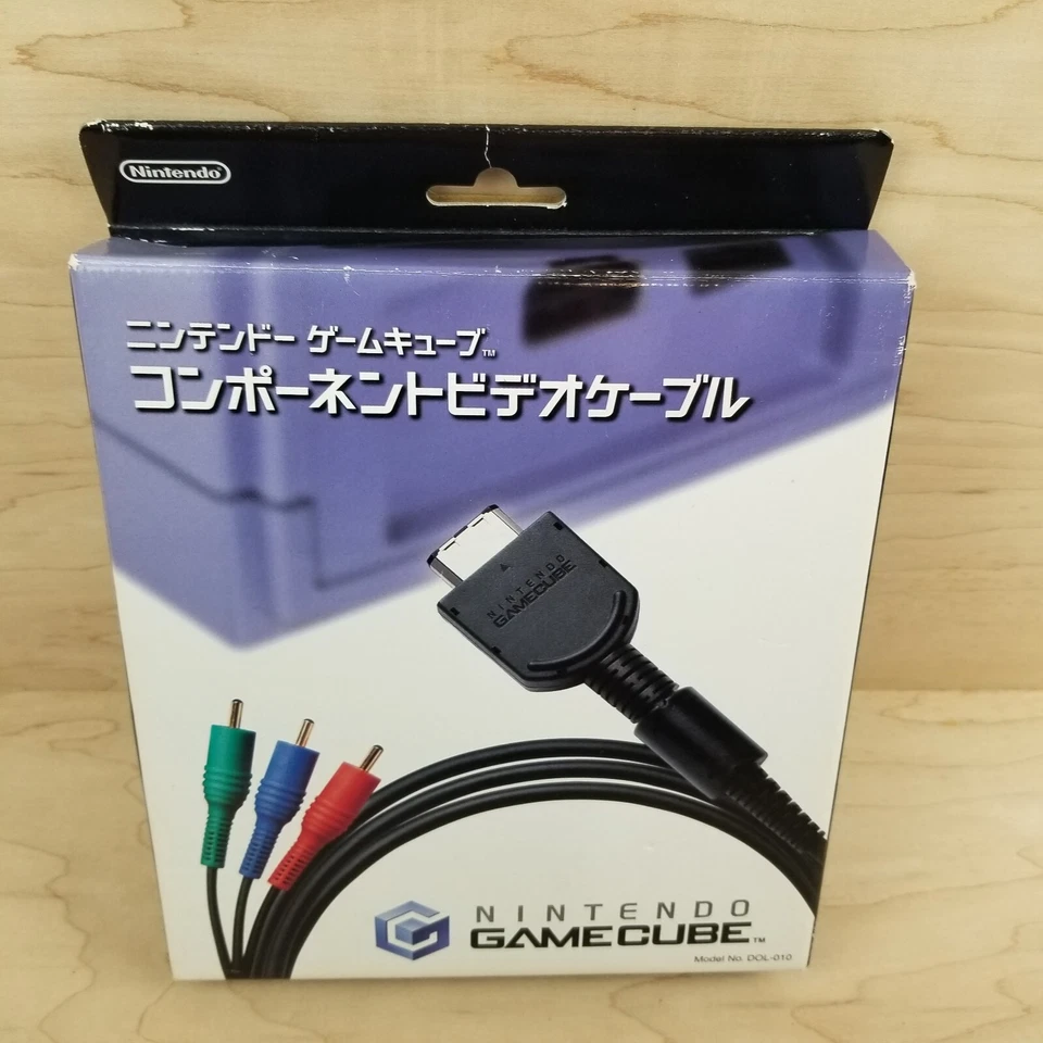 Nintendo GameCube Component Video Cable Sealed NEW RARE DOL-010 - Image 2 of 4