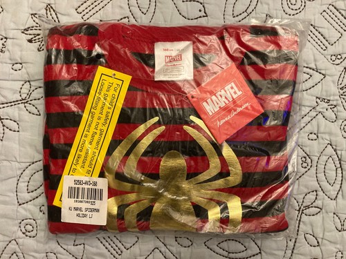 Hanna Andersson Pajamas Organic Cotton Batman, Spiderman, Superman Size 10, 14 - Picture 7 of 9