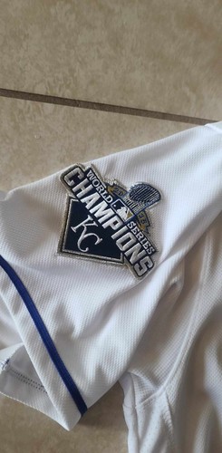 2016 Mike Moustakas KC Royals Game Team Issued Jersey/Pants w/WS - Picture 6 of 9