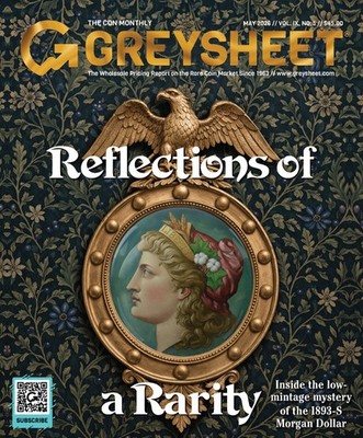 Official Greysheet Magazine - May 2026 - Vol. IX, #5 - US Coins Price Guide