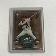 Stephen Strasberg RC Bowman Platium #1 Mint Condition 2010