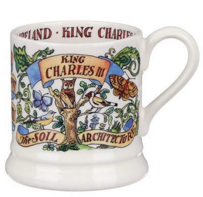 Emma Bridgewater Neu King Charles 1/2 pt Becher 1. Qualität