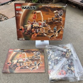 LEGO Life on Mars 7316 Excavation Searcher Open Box Complete w/ Instructions
