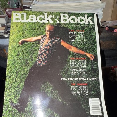 Black Book Magazine Fall 2001 Fall Fashion / Fall Fiction Collector's Edition