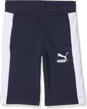 Puma Kids Short Trousers Classic Bermudas, Peacoat, 128