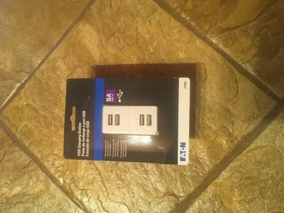 New Sealed Box Eaton 7750  4 Port  USB charging station 5 AVAILABLE