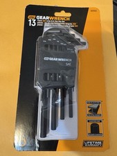 Gearwrench 83502 13pc SAE Long Arm Hex Key Set