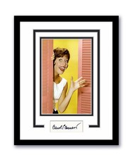 Carol Burnett Autographed Signed 11x14 Framed Photo ACOA