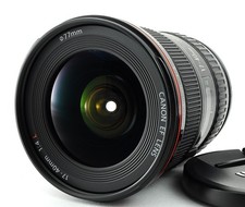  N MINT Canon EF 17-40mm f/4 L USM Zoom LENS w/Caps,Hood from Japan 1753