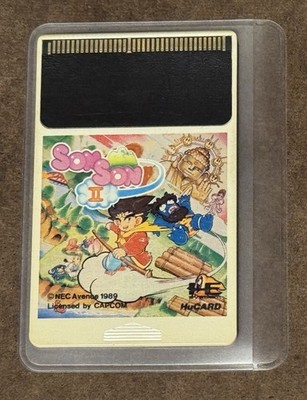 SonSon II 2 NEC PC Engine HuCard Japan Import US Seller TESTED Son Son