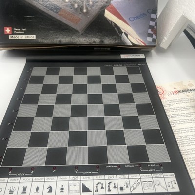 Saitek MK 12 Trainer Kasparov Chess Computer SciSys 1990s | eBay