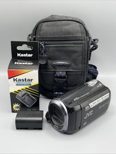 JVC Everio GZ-MS110BU Digital Camcorder w/ Case Battery and New Charger Tested
