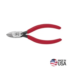 KLEIN TOOLS D528VDiagonal Cutting Pliers, Bell System, W and V Notches, 5-Inch