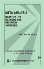 Meta-Analysis : Quantitative Methods for Research Synthesis Paper