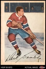 1953 Parkhurst #18 Dick Gamble Canadiens 6 - EX/MT