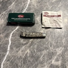 Case XX DEER BOW HUNTER NATURAL BONE TRAPPER Knife 05475