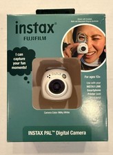 INSTAX PAL BY FUJIFILM - Digital Camera - Milky White - NEW