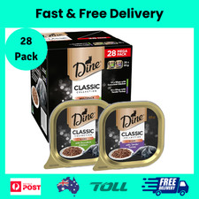Dine Classic Collection Cat Food 28x85g Chicken & Turkey Flavours Wet Food Meals